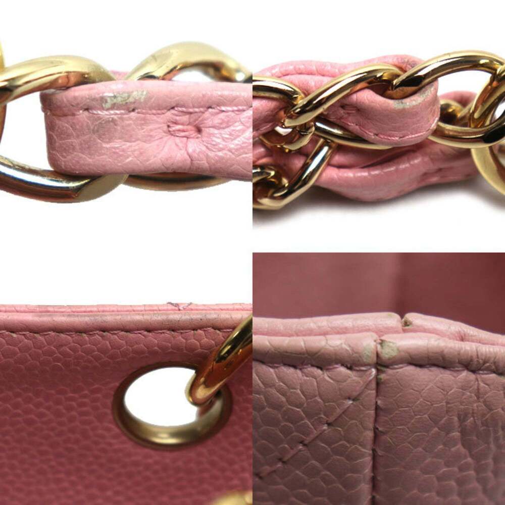 CHANEL Pink Caviar Leather Tote Bag - Picture 8 of 9
